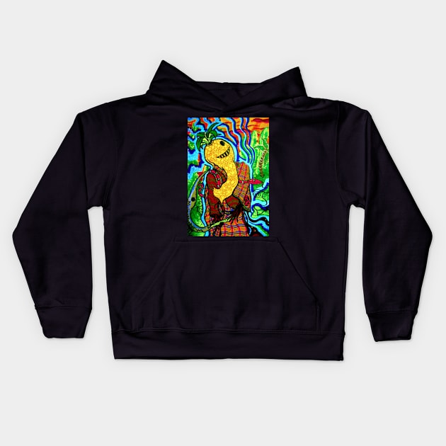 Pinalope Kids Hoodie by Jacob Wayne Bryner 